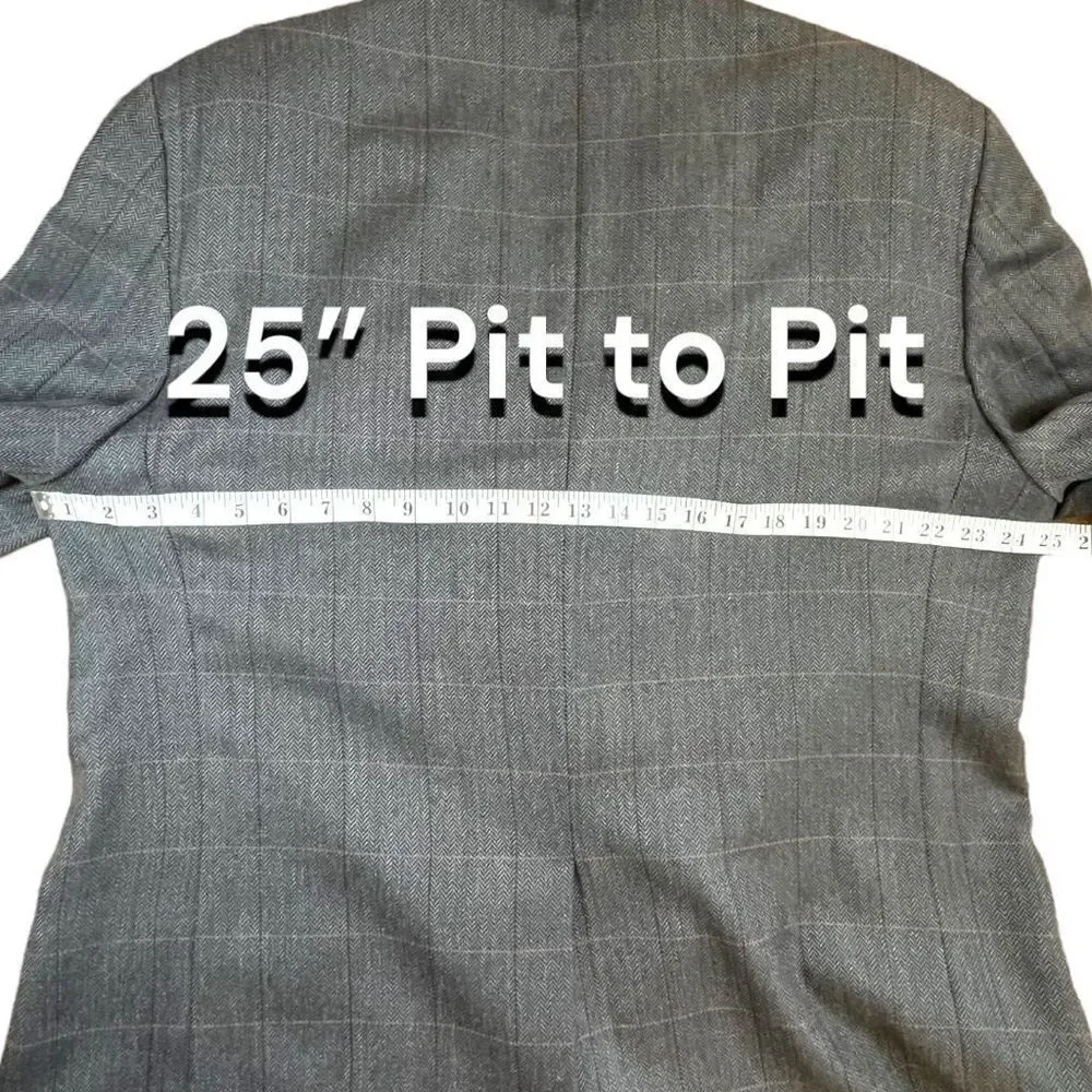 Haggar Collection Grey Suit  Jacket